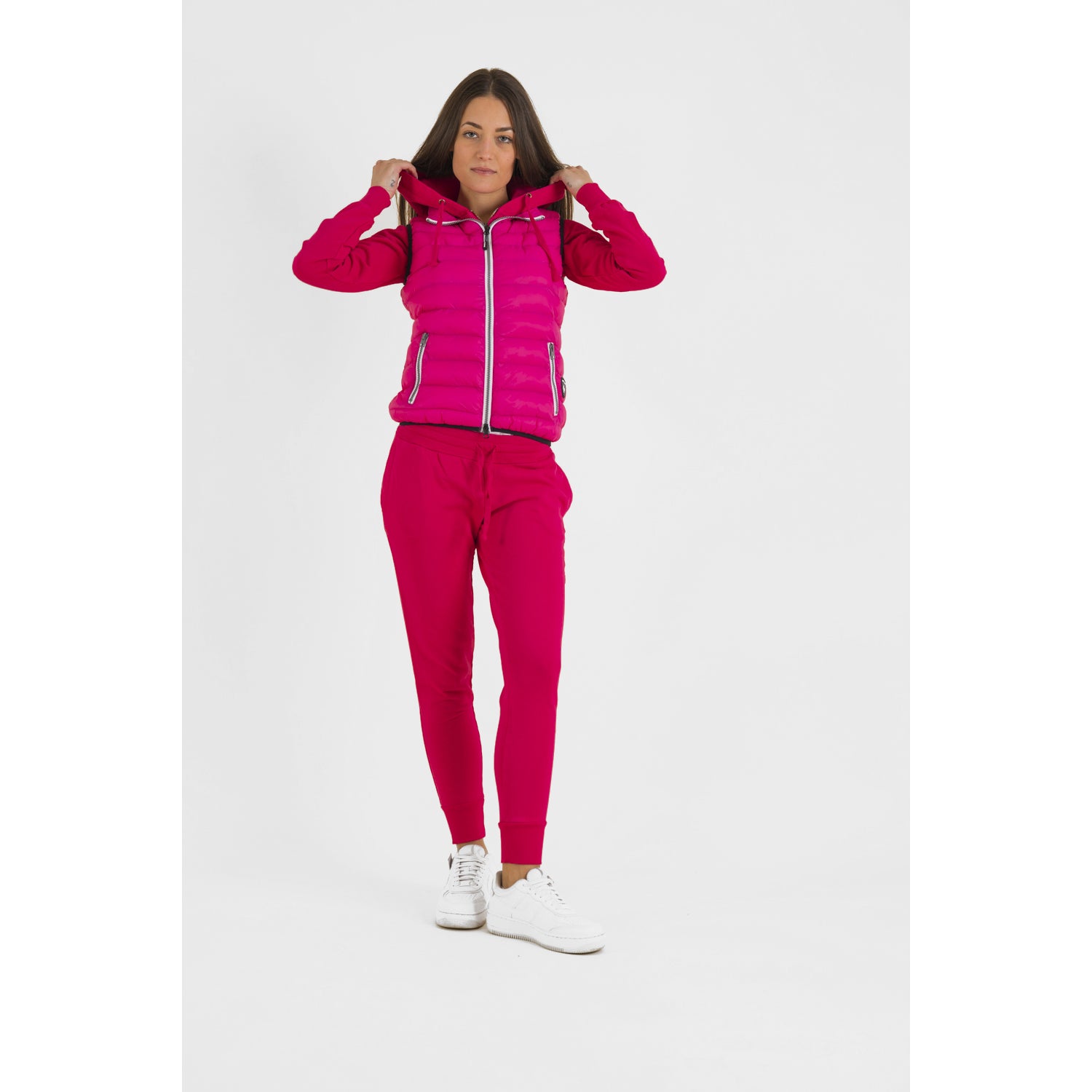 PODHIO GILET IN OVATTA DOWN IMITATION DONNA PD062 89 
