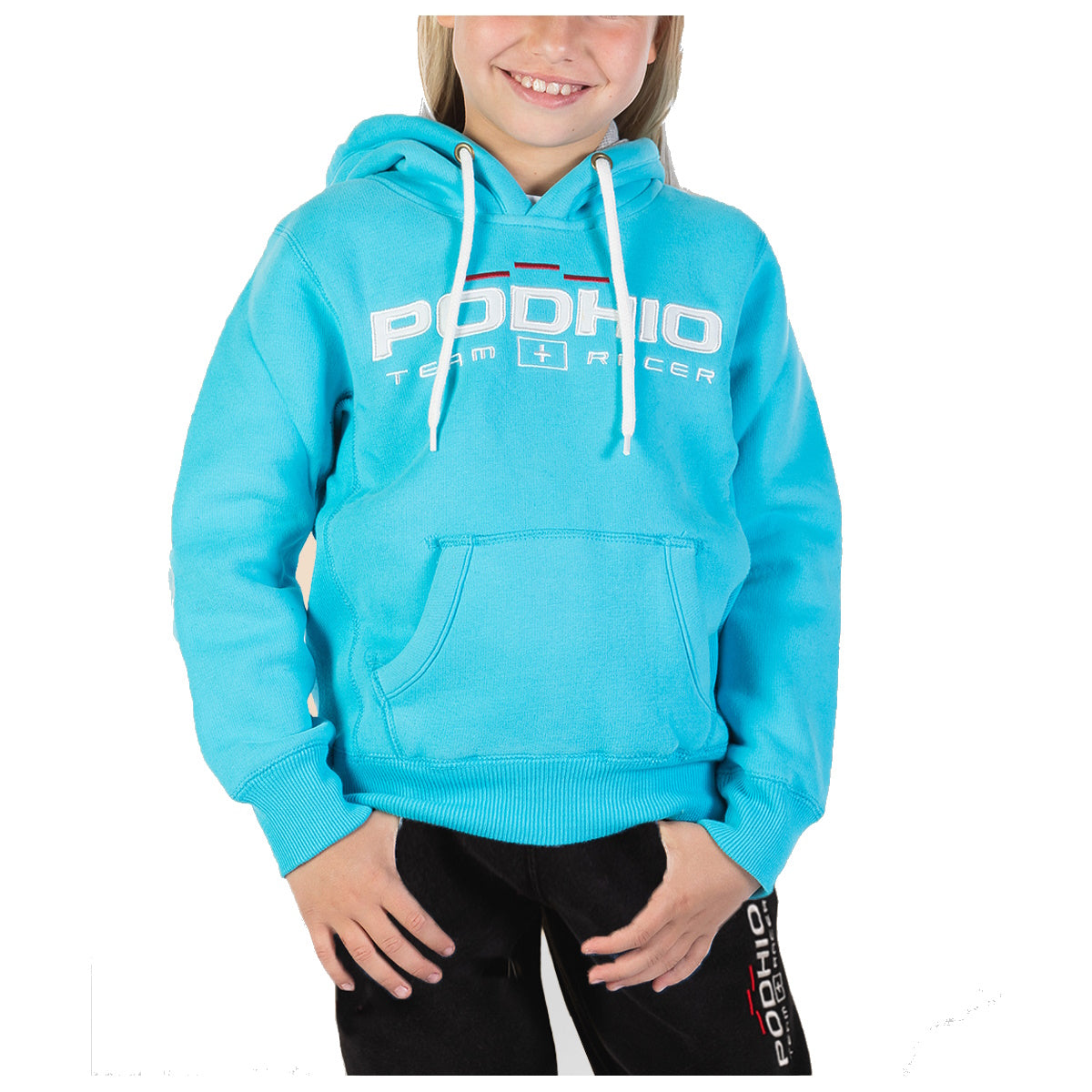 PODHIO FELPA BIG CON CAPPUCCIO E MARSUPIO JUNIOR PD010J 370 