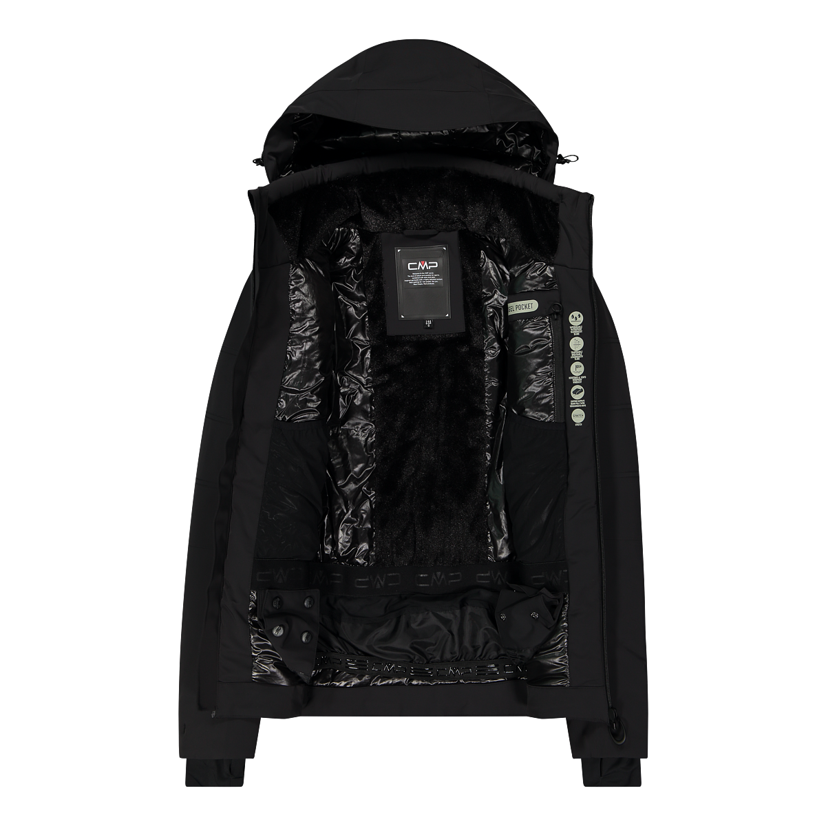 CMP Giacca da sci 4 way stretch da donna 34W4446 U901 