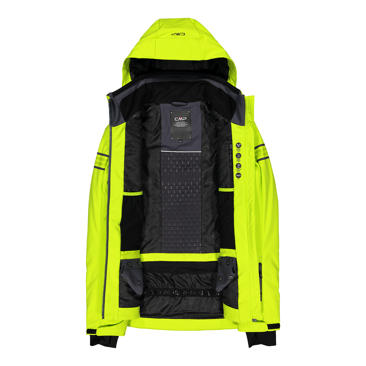 CMP Giacca da sci in softshell da uomo 34W4647 E112 