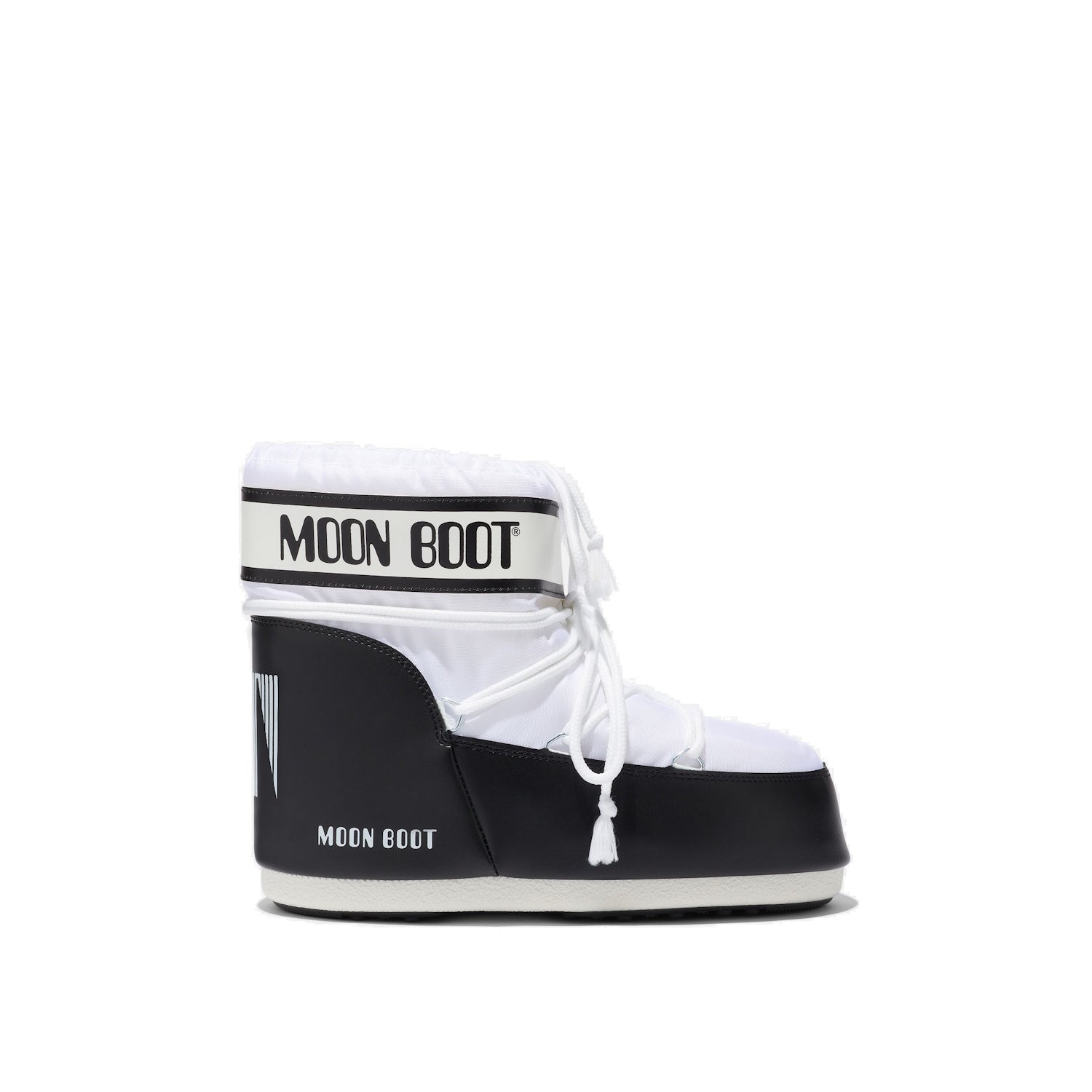 MOON BOOT ICON LOW BIANCO IN NYLON 1409340 A001 