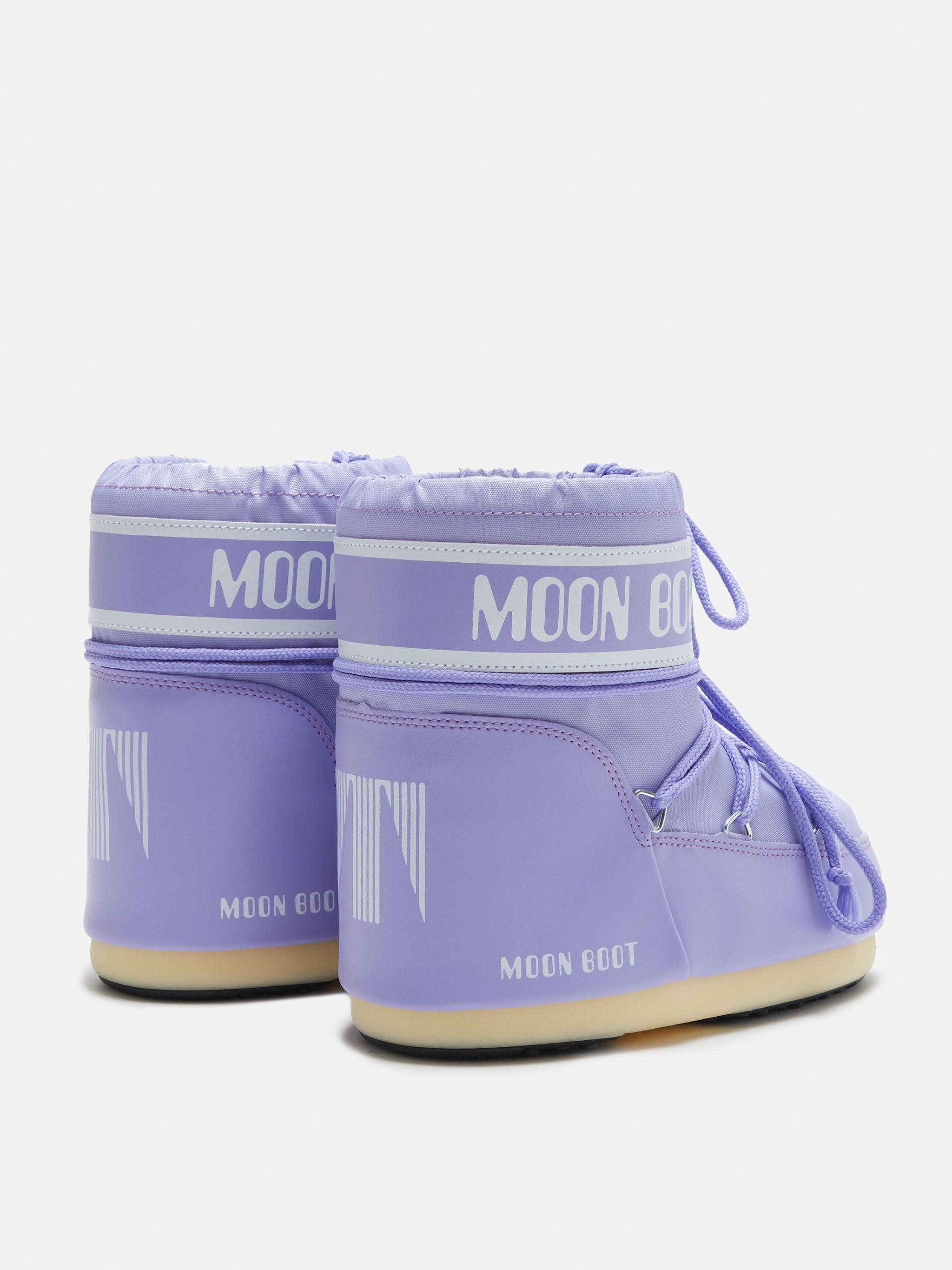 MOON BOOT ICON LOW NYLON LILLA 1409340 E001 