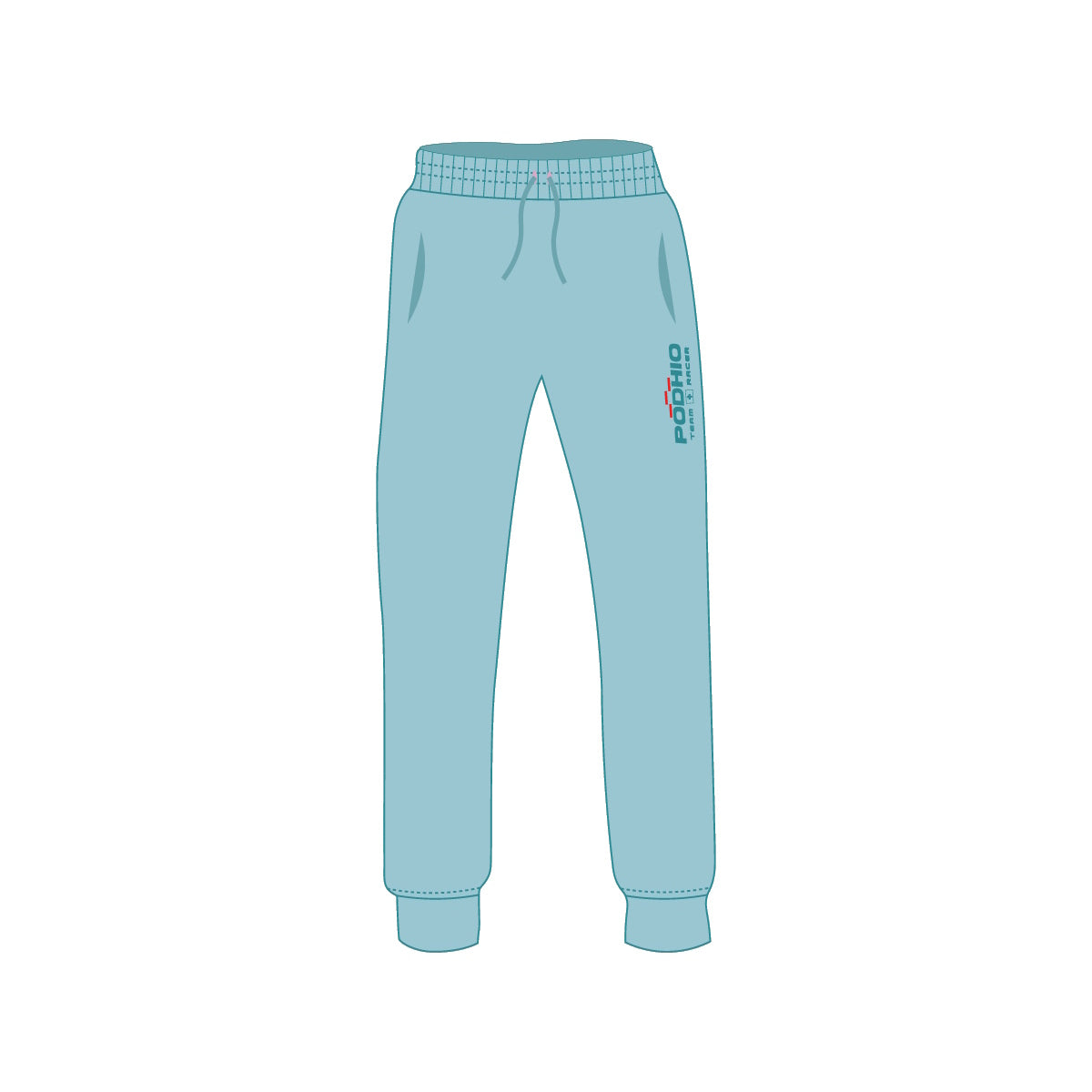 PODHIO PANTALONE DONNA AUTHENTIC 360 IN FELPA PD009 66 
