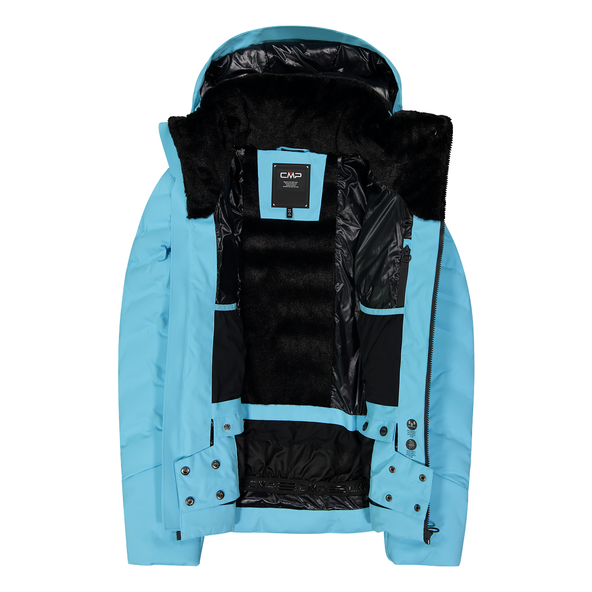 CMP Giacca imbottita Aprés Ski con ghetta antineve da donna 34W4406 L222 
