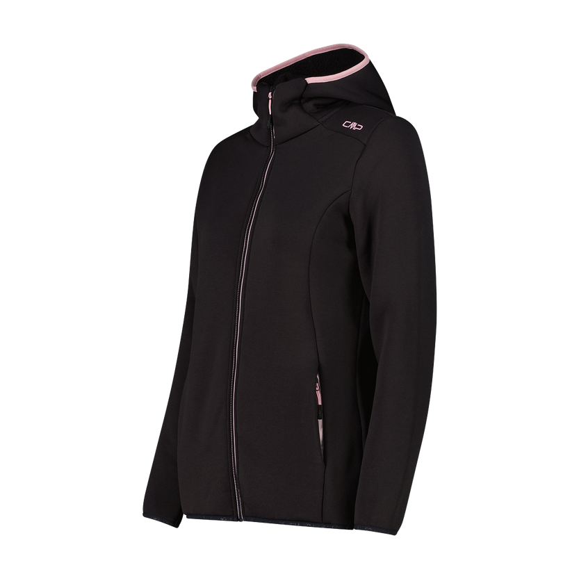 CMP Giacca in pelliccetta Stretch Performance da donna con cappuccio 35E2606 24UU 