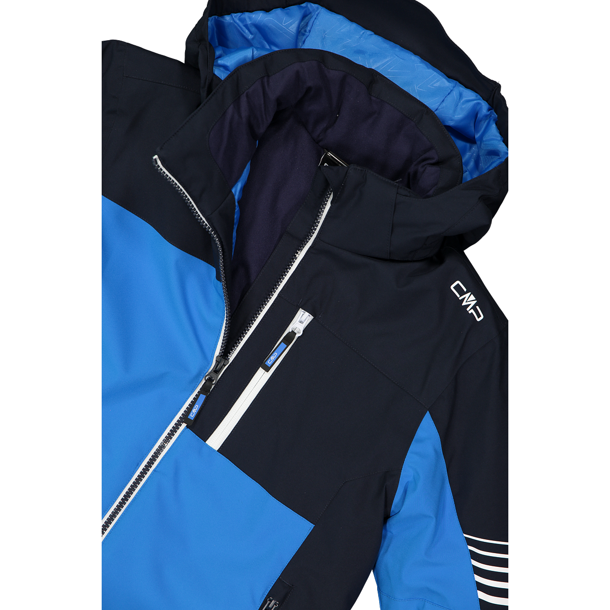 CMP Giacca da sci con cappuccio staccabile da bambino 35W0284 L573 