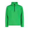Kinder-Rollkragenpullover mit halbem Reißverschluss aus Stretch Performance