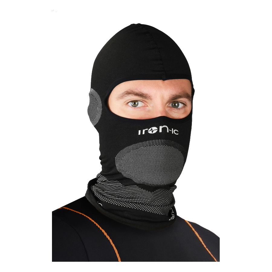 IRON-IC Passamontagna Multisport Unisex 700394 BLACK 