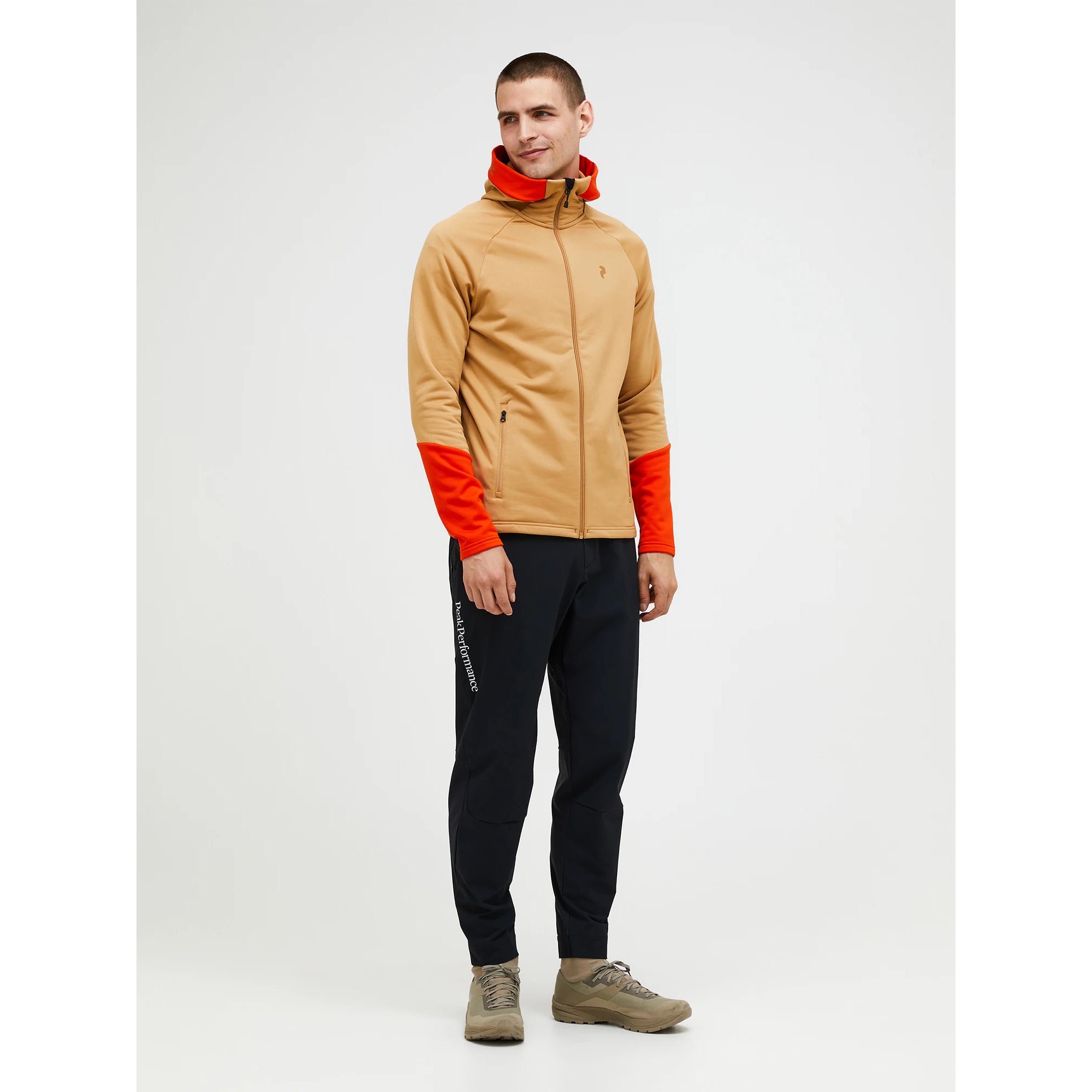 Peak Performance Rider Essentials Midlayer Zip Hood Men G80573 040 