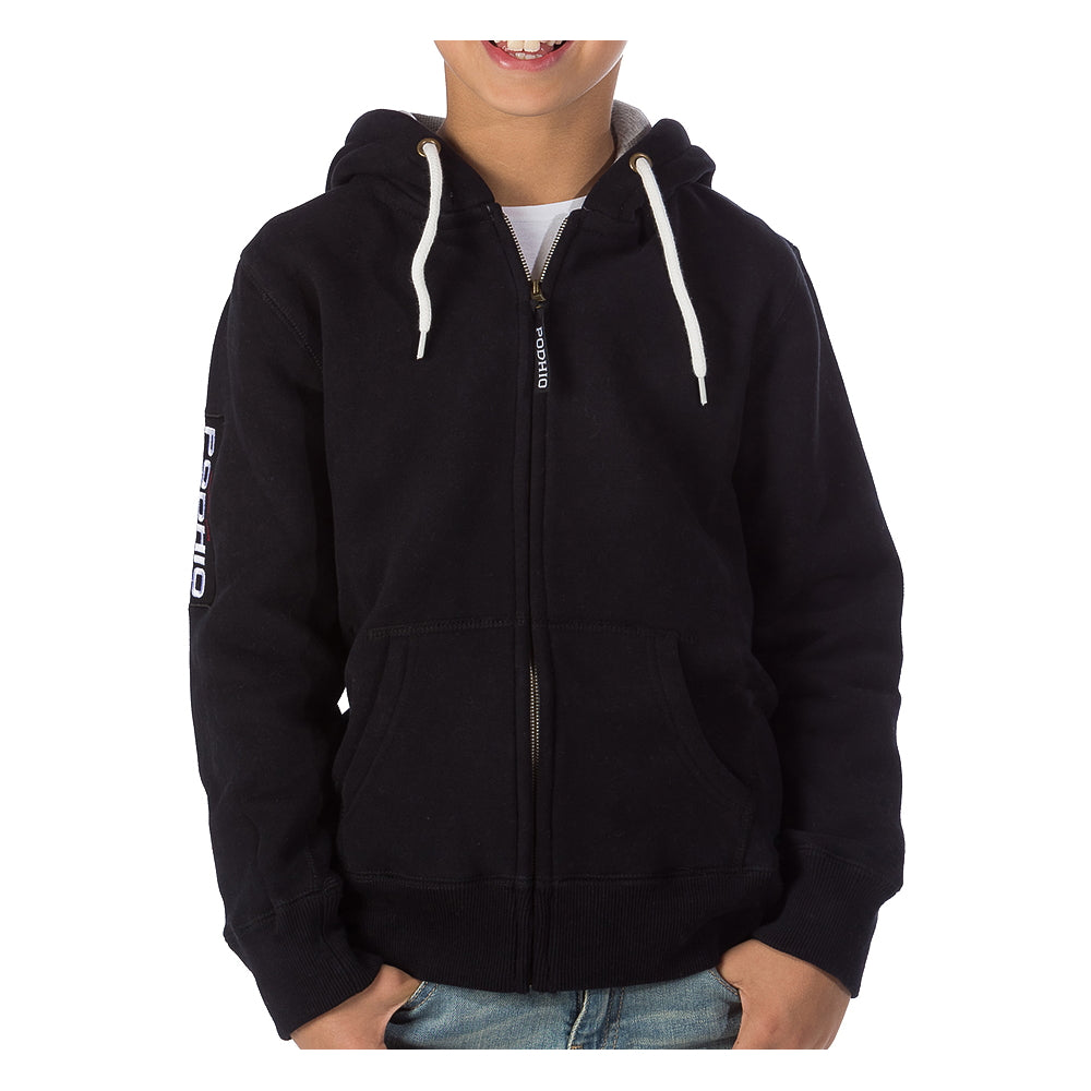 PODHIO FELPA AUTHENTIC 360 JUNIOR CON ZIP E CAPPUCCIO PD007 30 