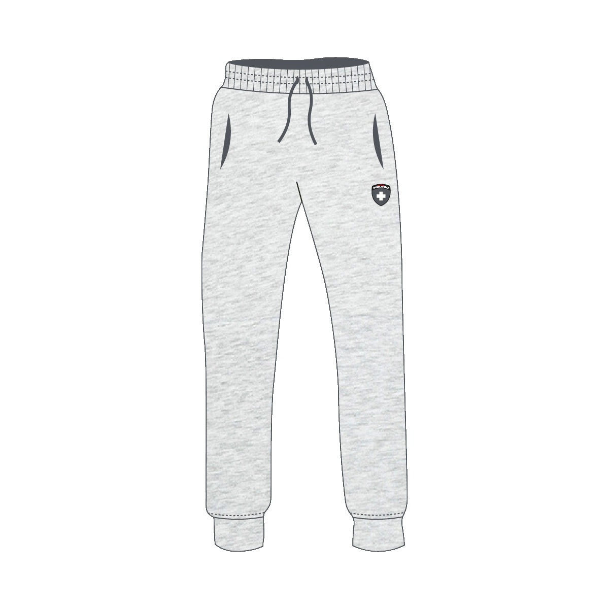 PODHIO PANTALONE IN FELPA AUTHENTIC 360 UNISEX SCUDETTO PD913 64 