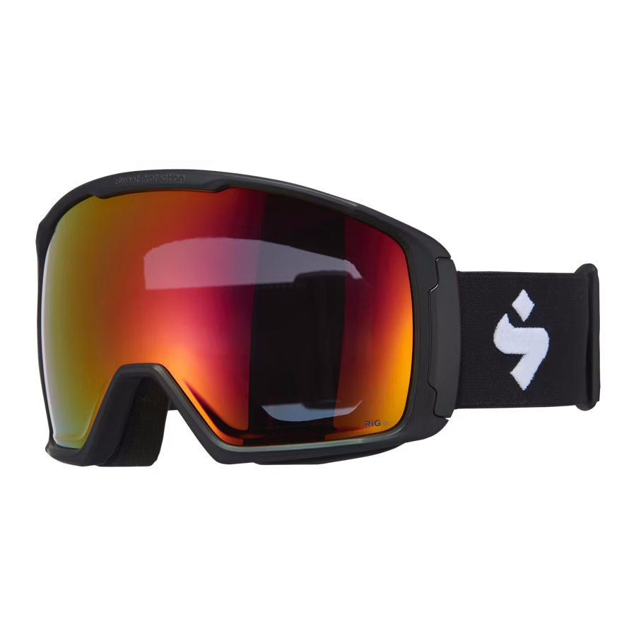 SWEET PROTECTION Clockwork MAX RIG® Reflect Goggles with Extra Lens - RIG Topaz+RIG L Amethyst/Matte Black/Black 852110 500101 