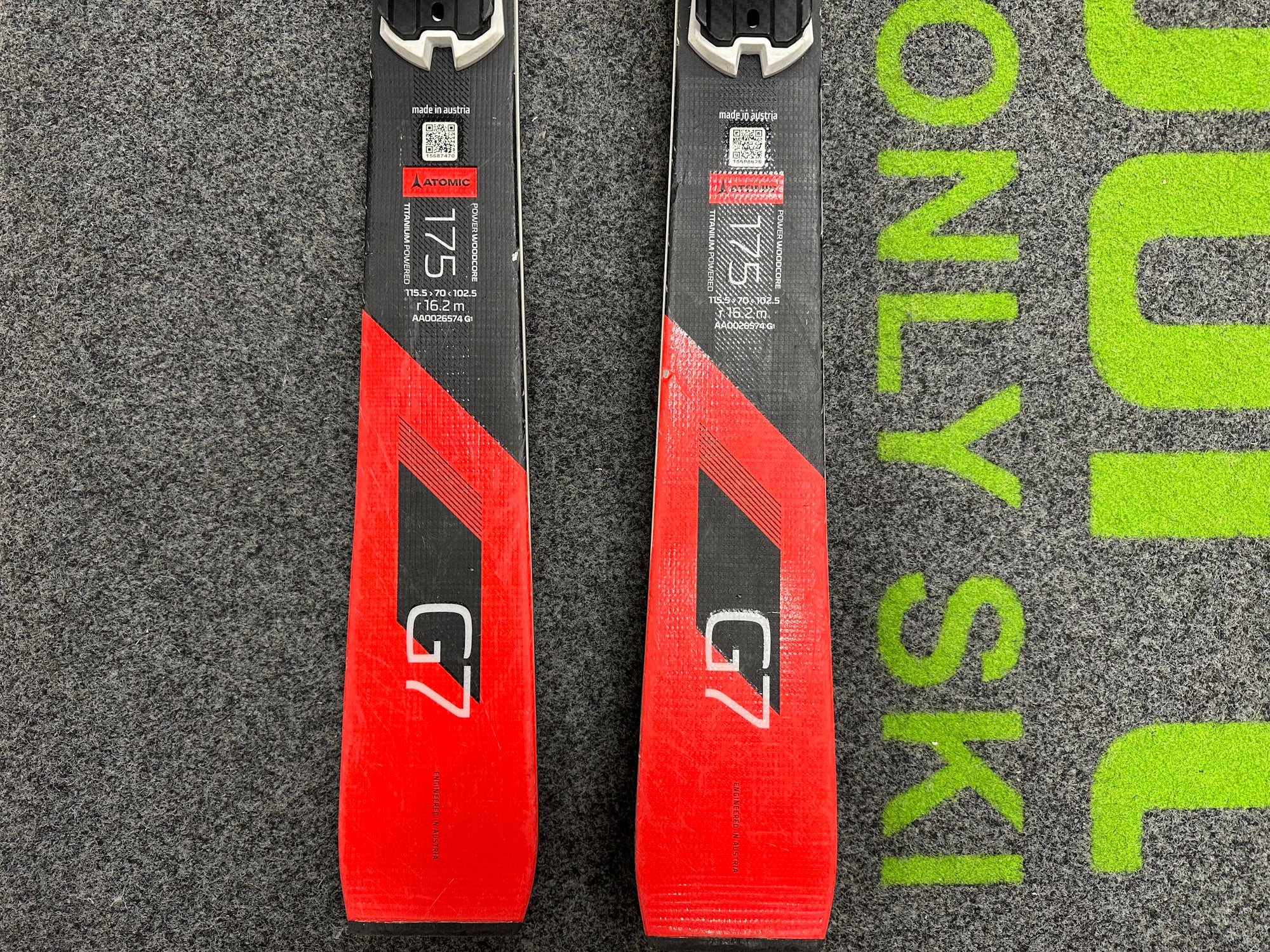 ATOMIC redster g7 REDSTER G7 175 