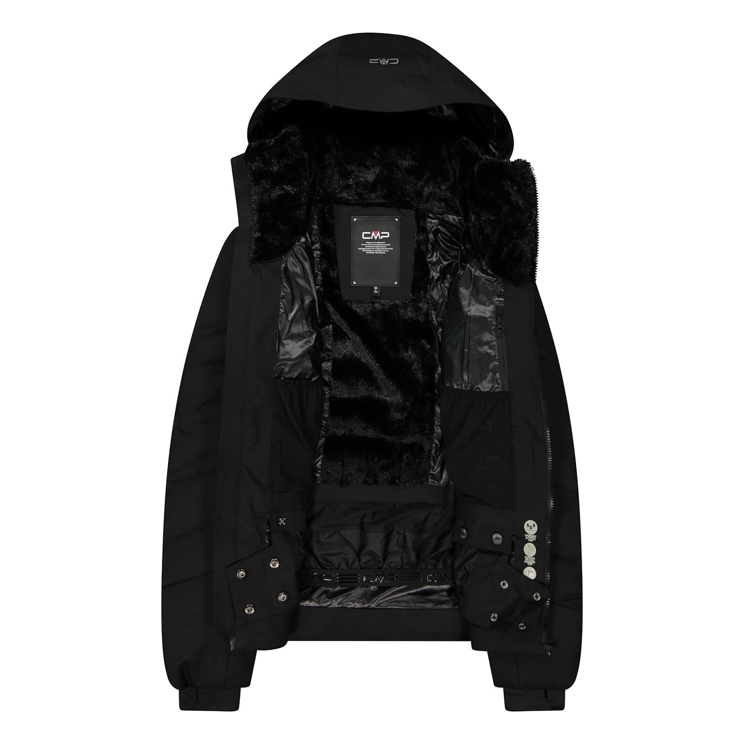 CMP woman jacket fix hood 34W4406 U901 