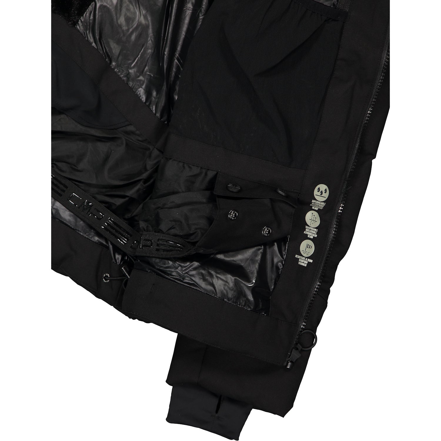 CMP woman jacket fix hood 34W4406 U901 