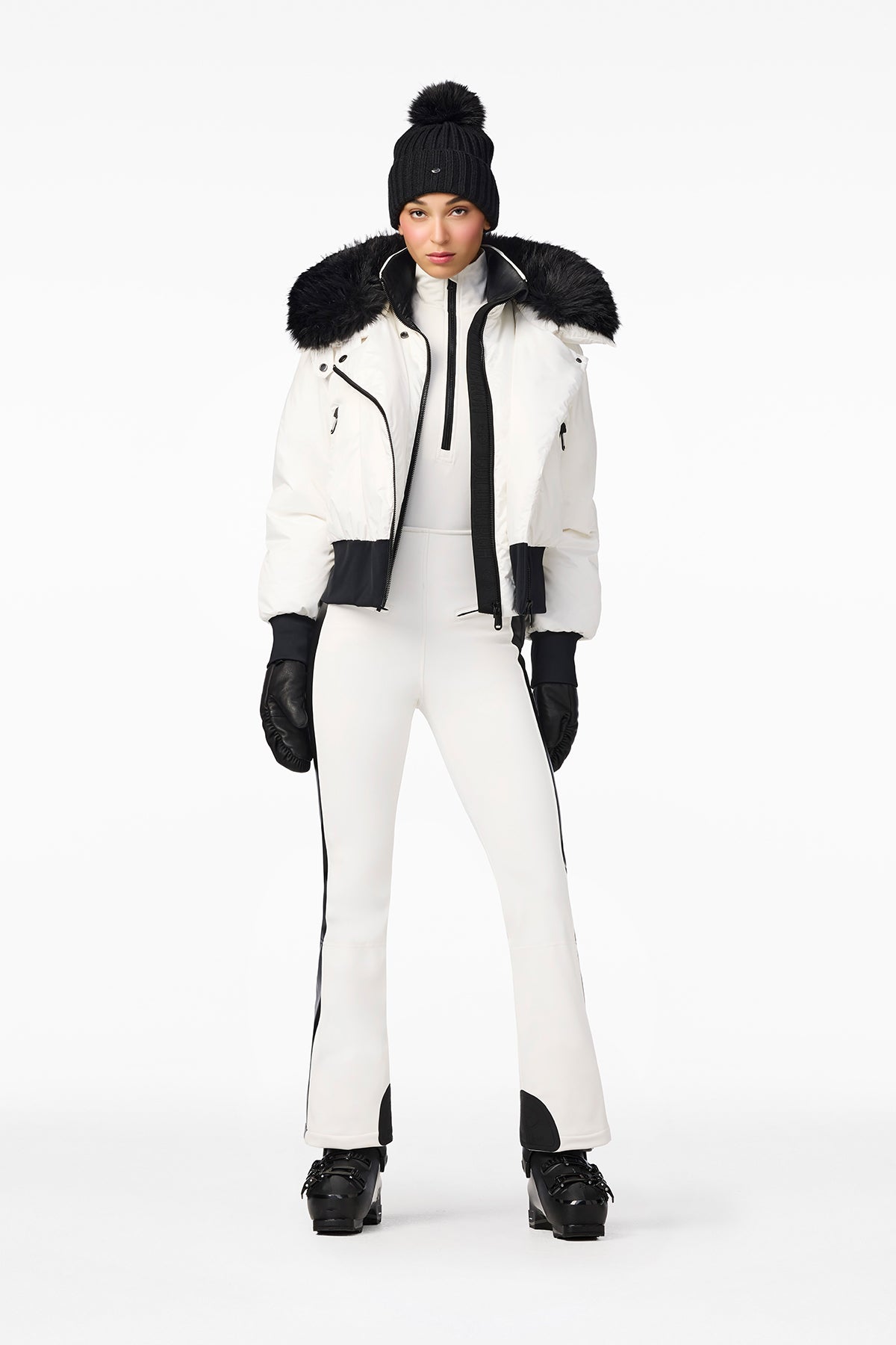 GOLDBERGH misake ski jacket faux border GB00314264 8381 