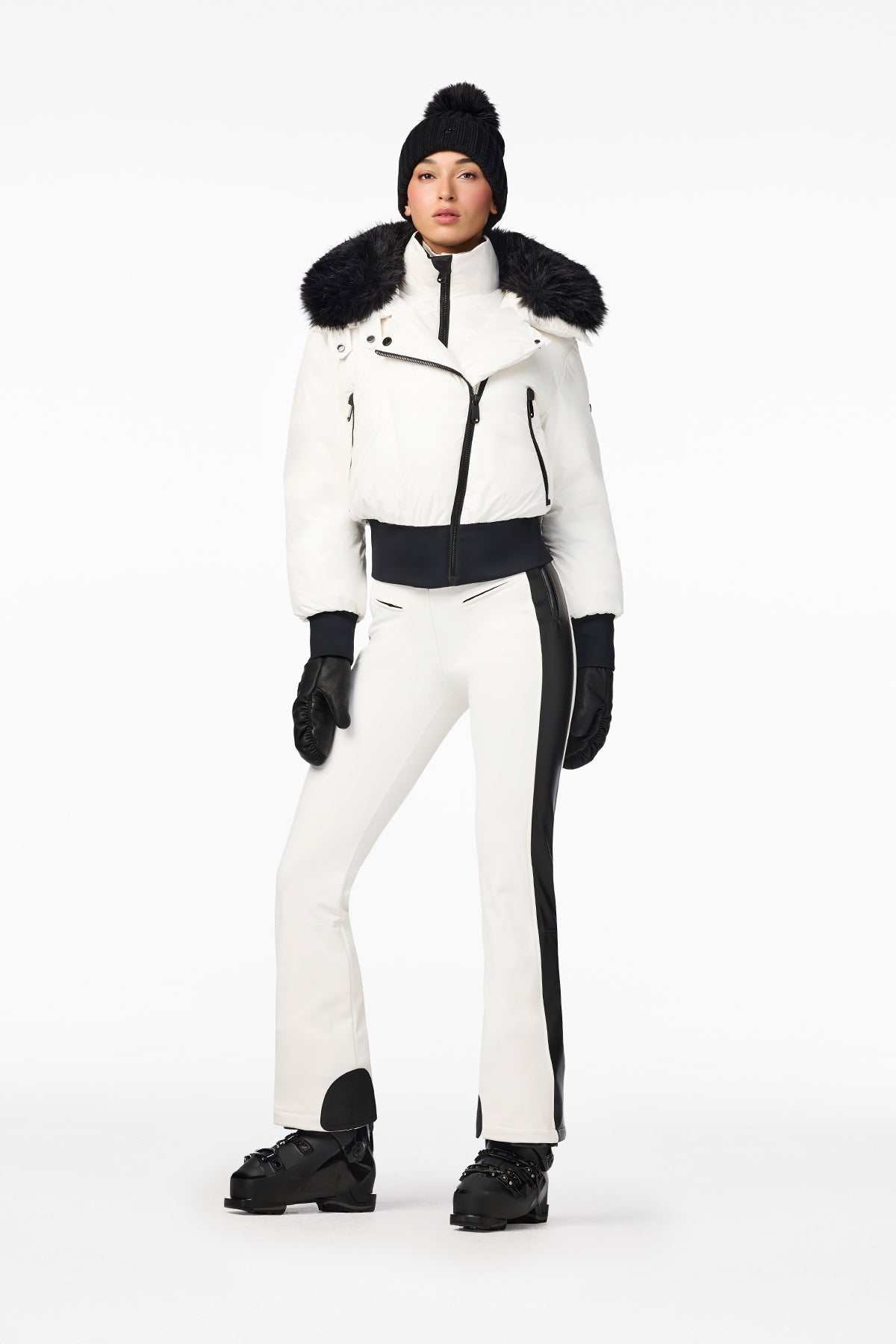 GOLDBERGH misake ski jacket faux border GB00314264 8381 