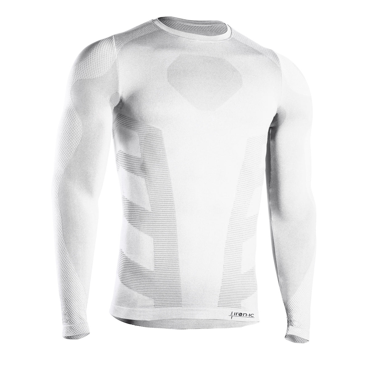 IRON-IC T-shirt manica lunga - uomo thermic 201771 WHITE 