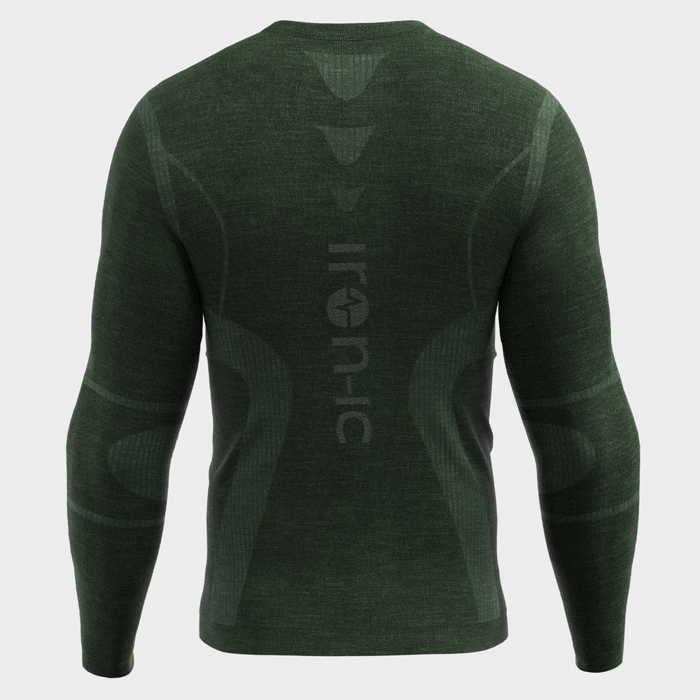 IRON-IC Maglia termica Merino 40 - THERMIC 202006 FORESTGREEN 
