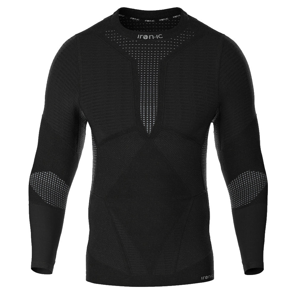 IRON-IC Maglia termica felpata I-SOFT PRO - ULTRA WARM 202175 BLACKBORG 