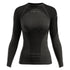 IRON-IC Maglia termica donna con cashmere Kashmir - WARM 213003 BLACK/LIGHTGREY 