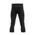 IRON-IC Leggings termici felpati 3/4 traspiranti I-SOFT - WARM 600884 BLACK 