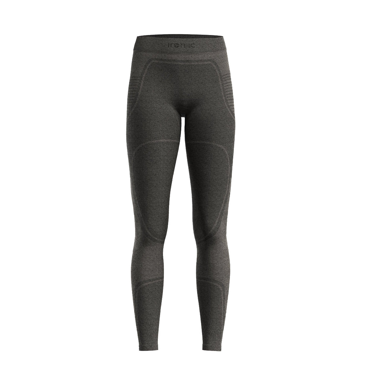 IRON-IC Leggings termici donna con cashmere Kashmir - WARM 610902 BLACK/LIGHTGREY 