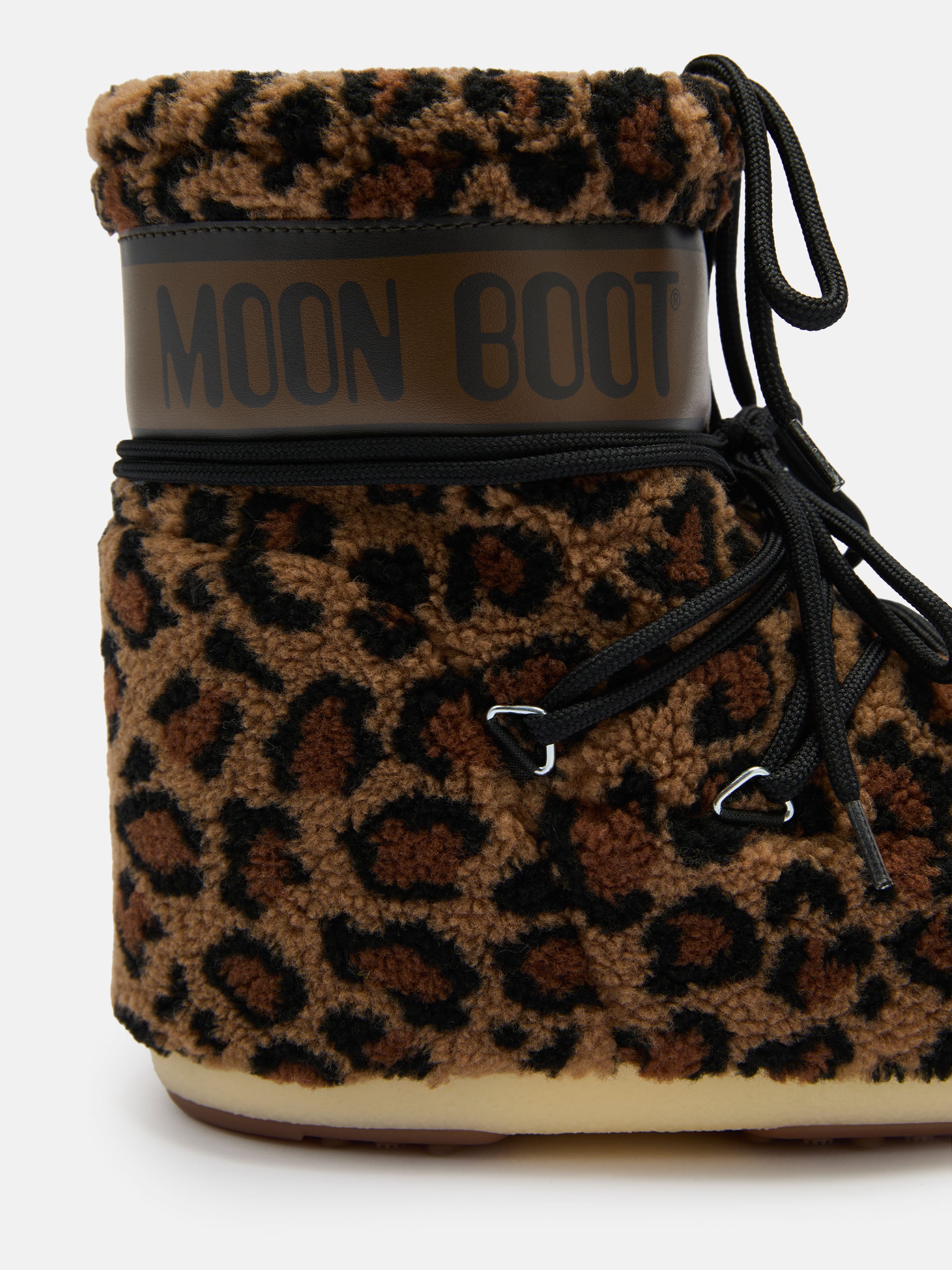 MOON BOOT icon low fleece leopard 1409960 MM21 
