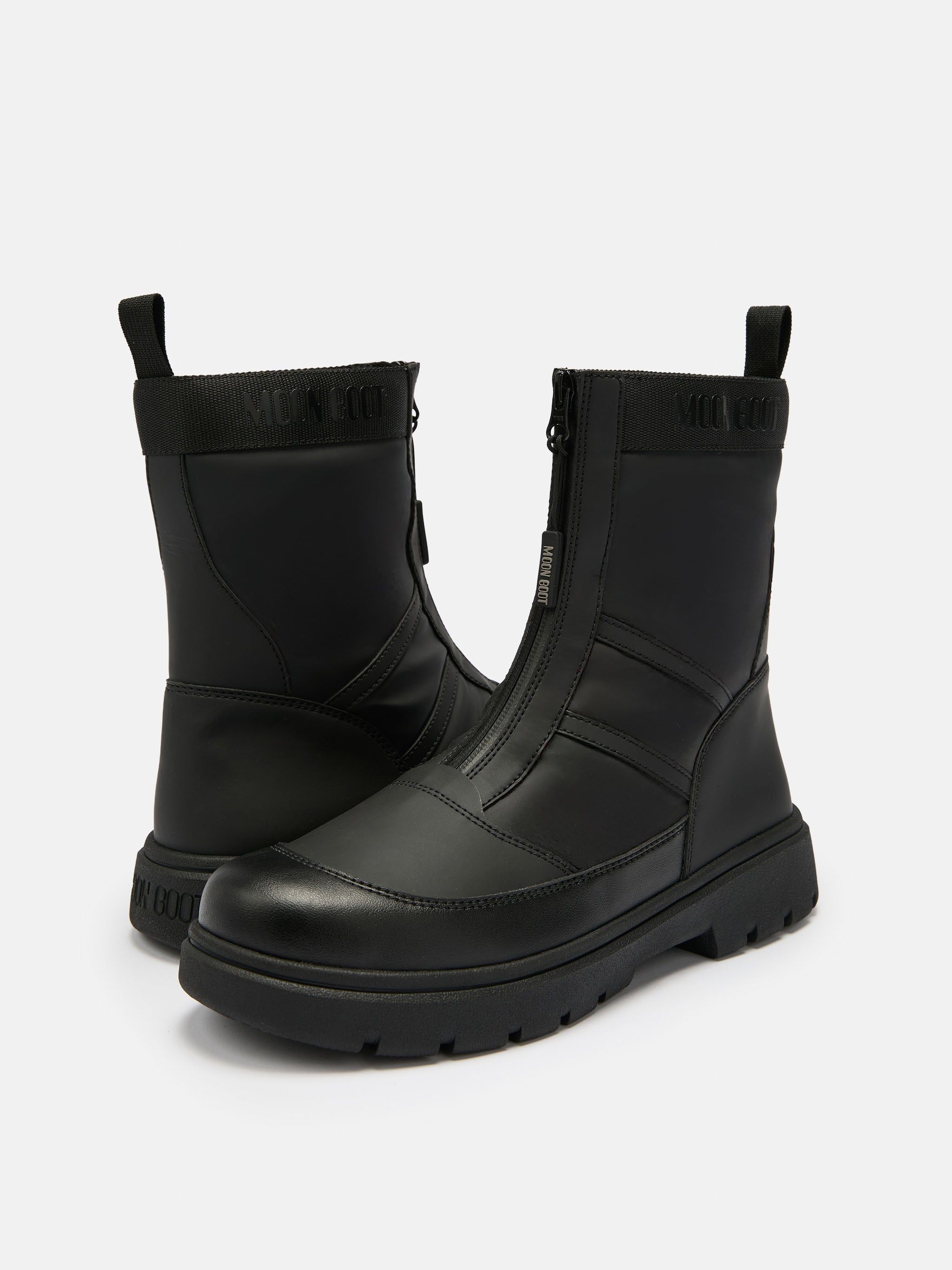 MOON BOOT combat zip boot wp 2520010 N001 