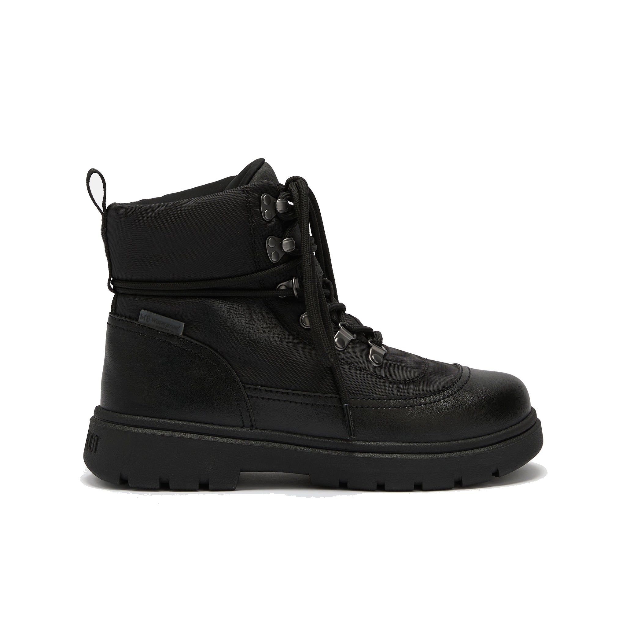 MOON BOOT combat boot nylon wp 2520070 N001 