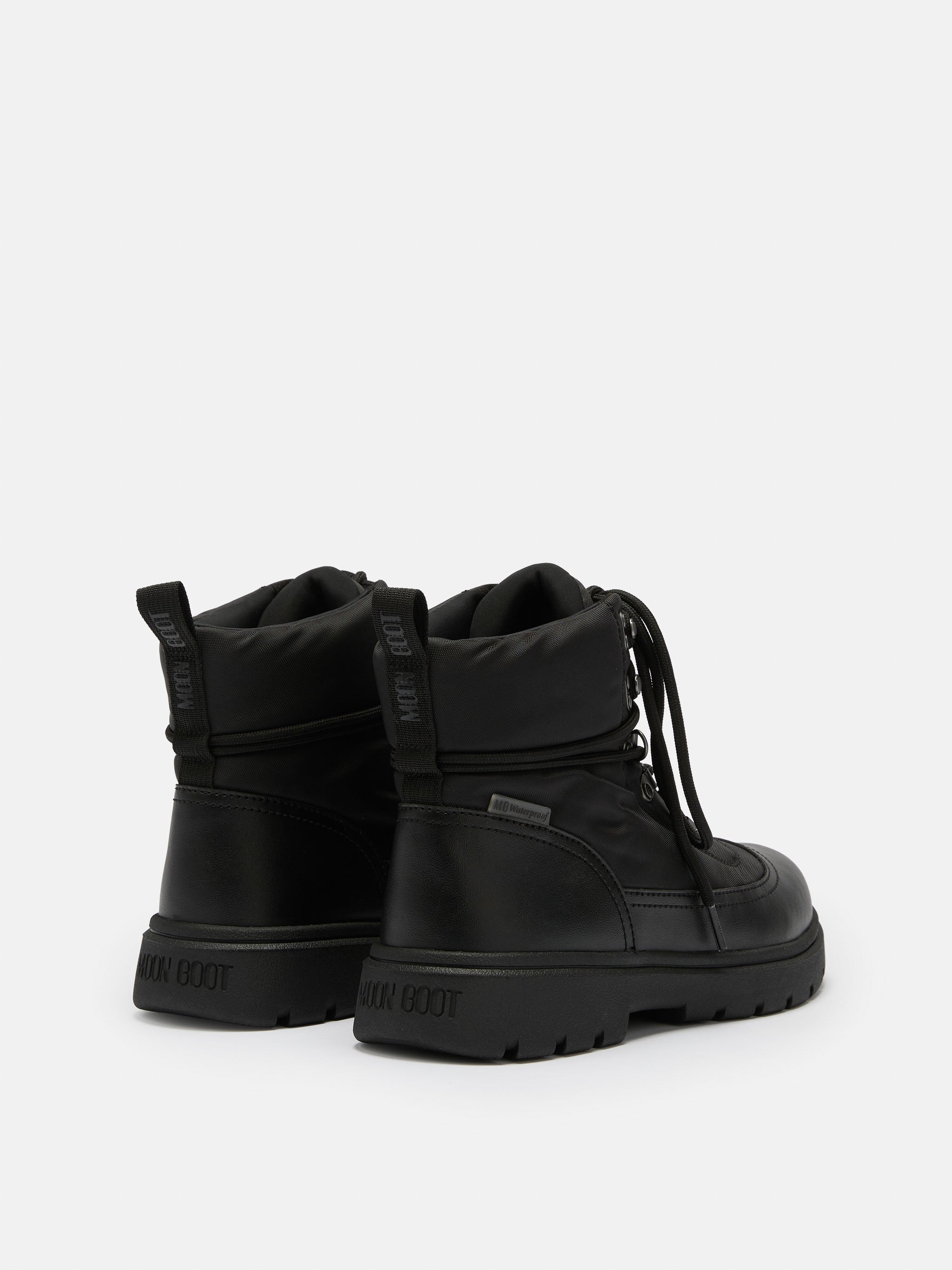MOON BOOT combat boot nylon wp 2520070 N001 