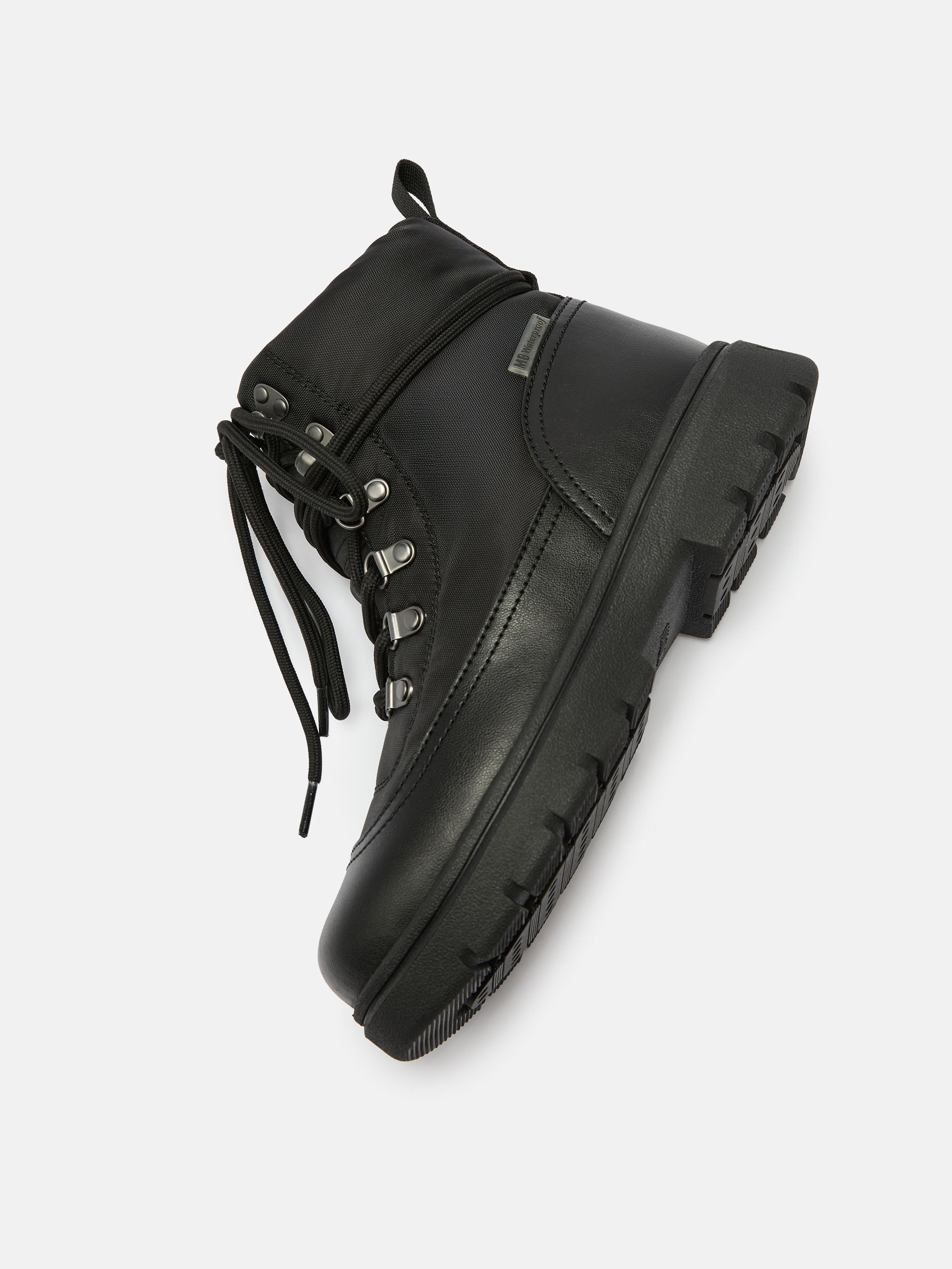 MOON BOOT combat boot nylon wp 2520070 N001 