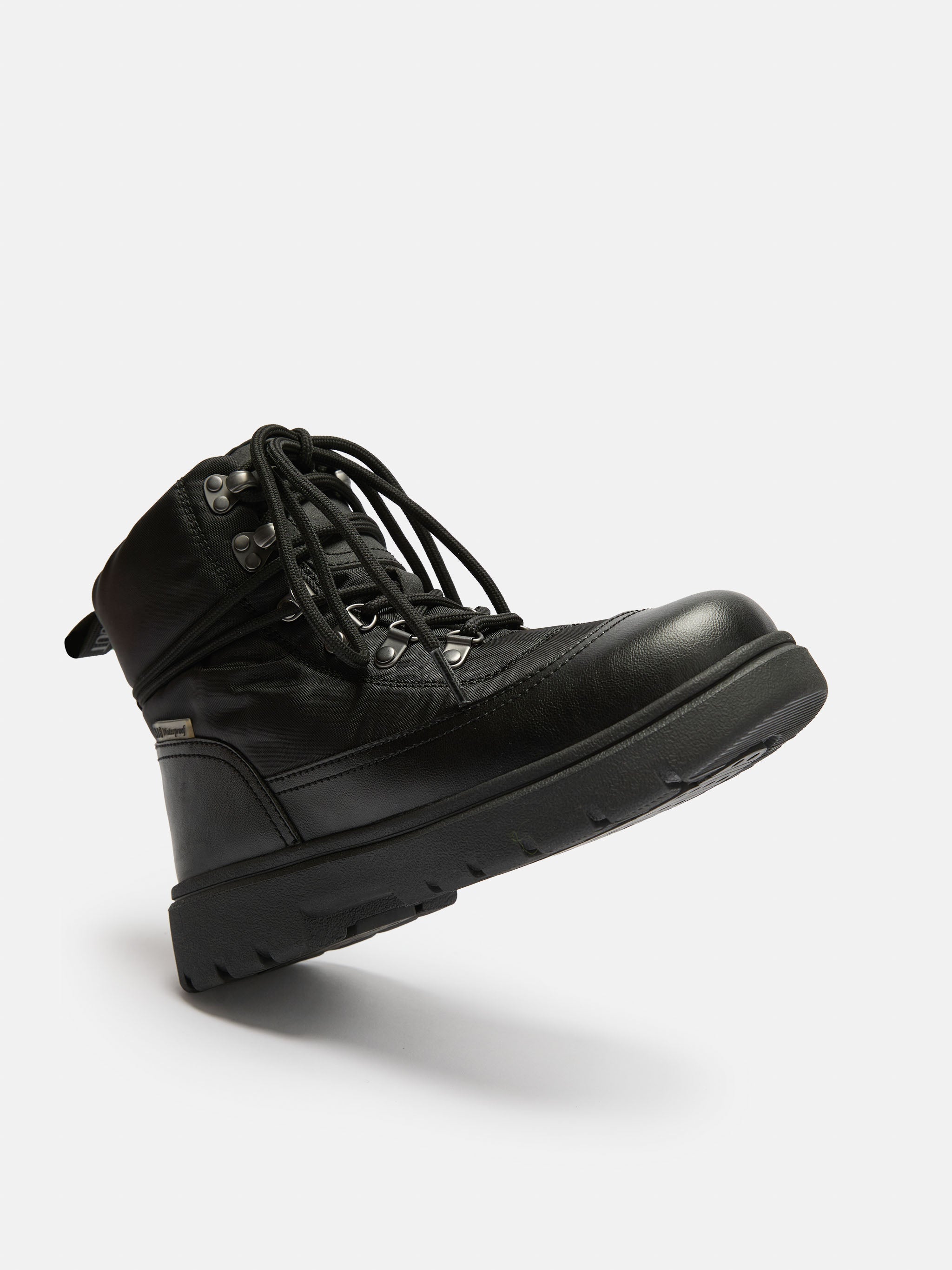 MOON BOOT combat boot nylon wp 2520070 N001 