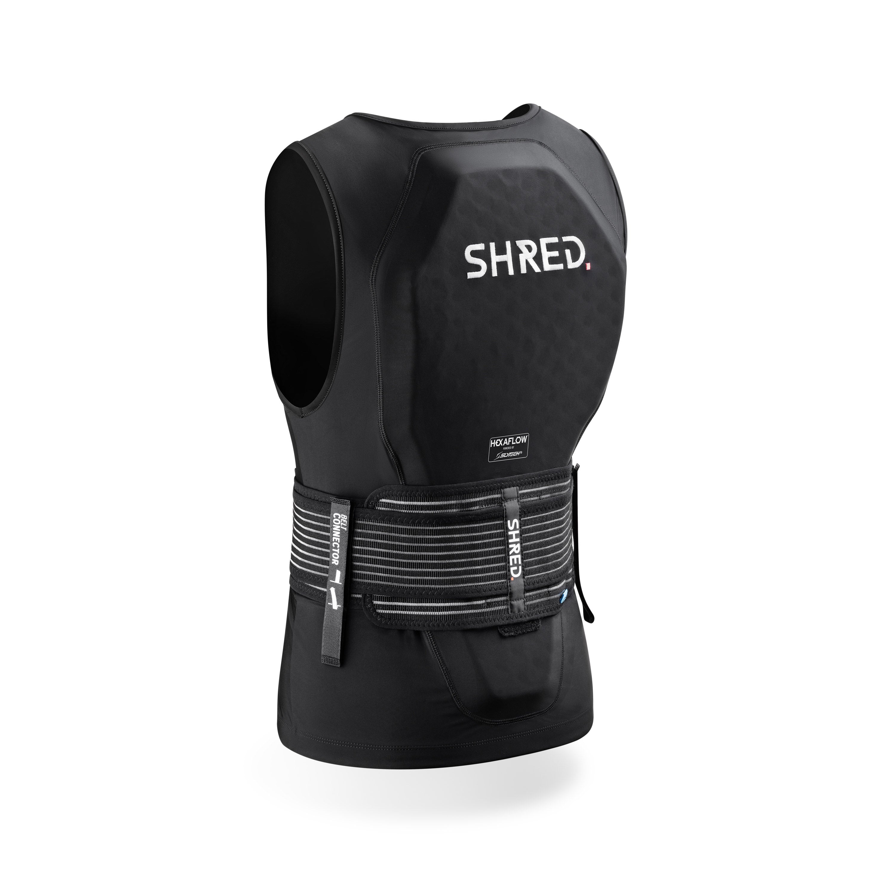 SHRED 2nd skin back protector hd vest zip<BR/> BPSHVQ11 . 