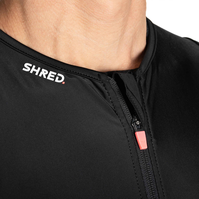 SHRED 2nd skin back protector hd vest zip<BR/> BPSHVQ11 . 