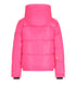 SUPER REBEL SPICY Shiny Hooded Ski Jacket Fluopink R609-5214 212 