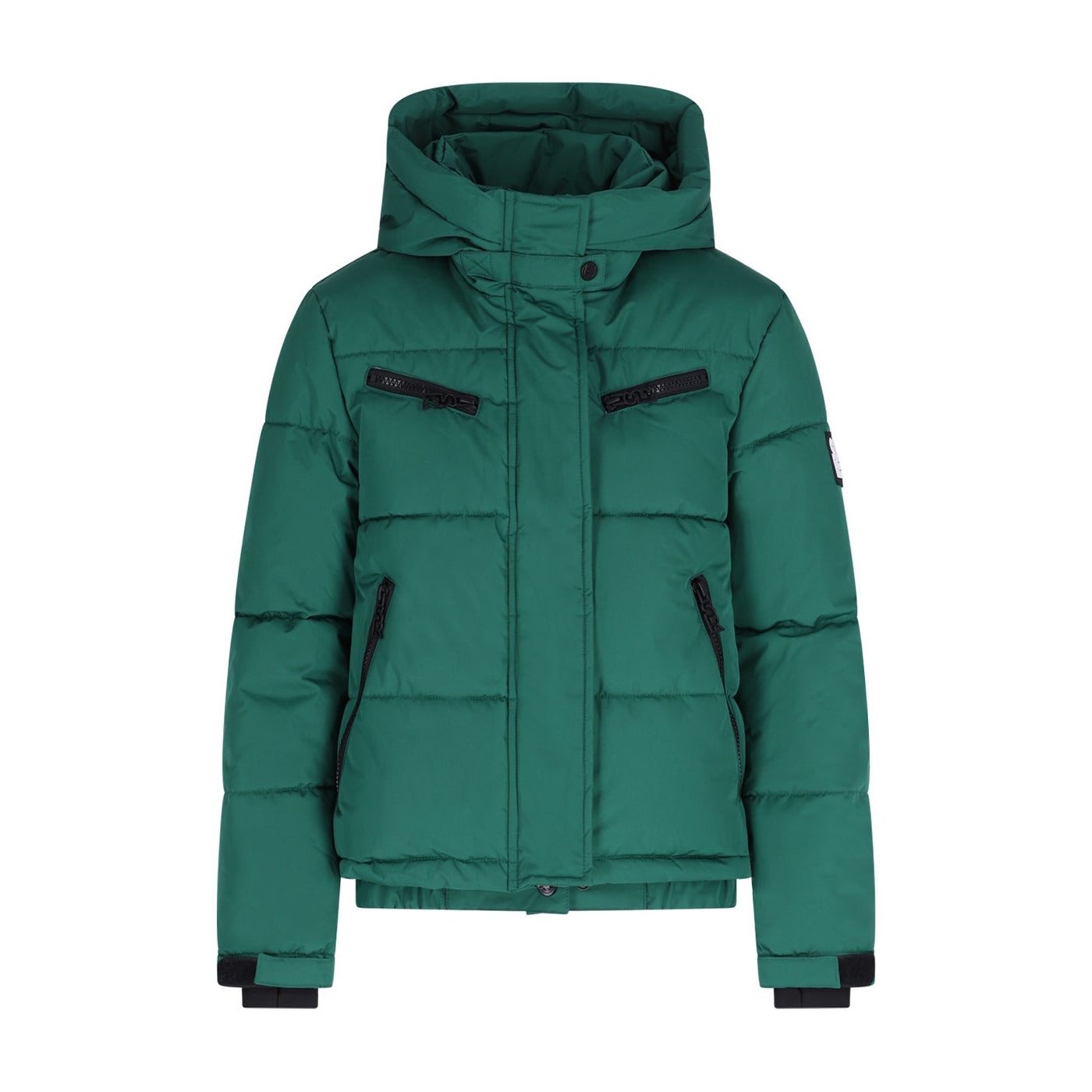 SUPER REBEL SPICY Hooded Ski Jacket Green R609-5214 376 