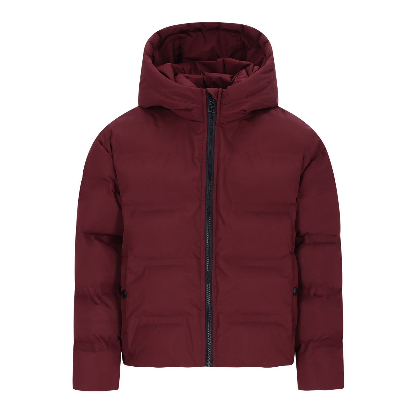 SUPER REBEL BELLA Oversized Hooded Ski Jacket Bordeaux R609-5216 260 