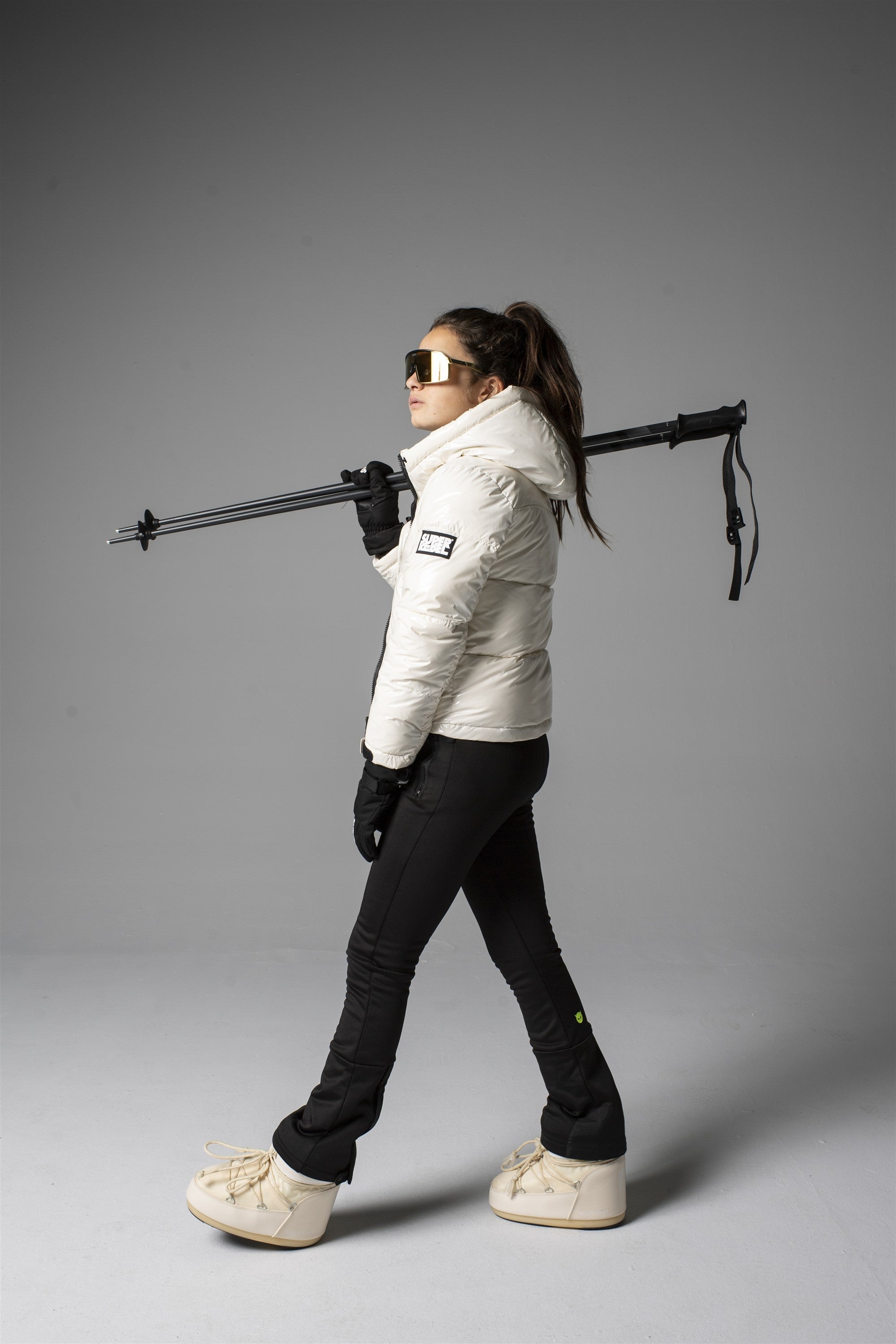 SUPER REBEL SPEAK Ski Trousers Softshell Black R609-5604 099 