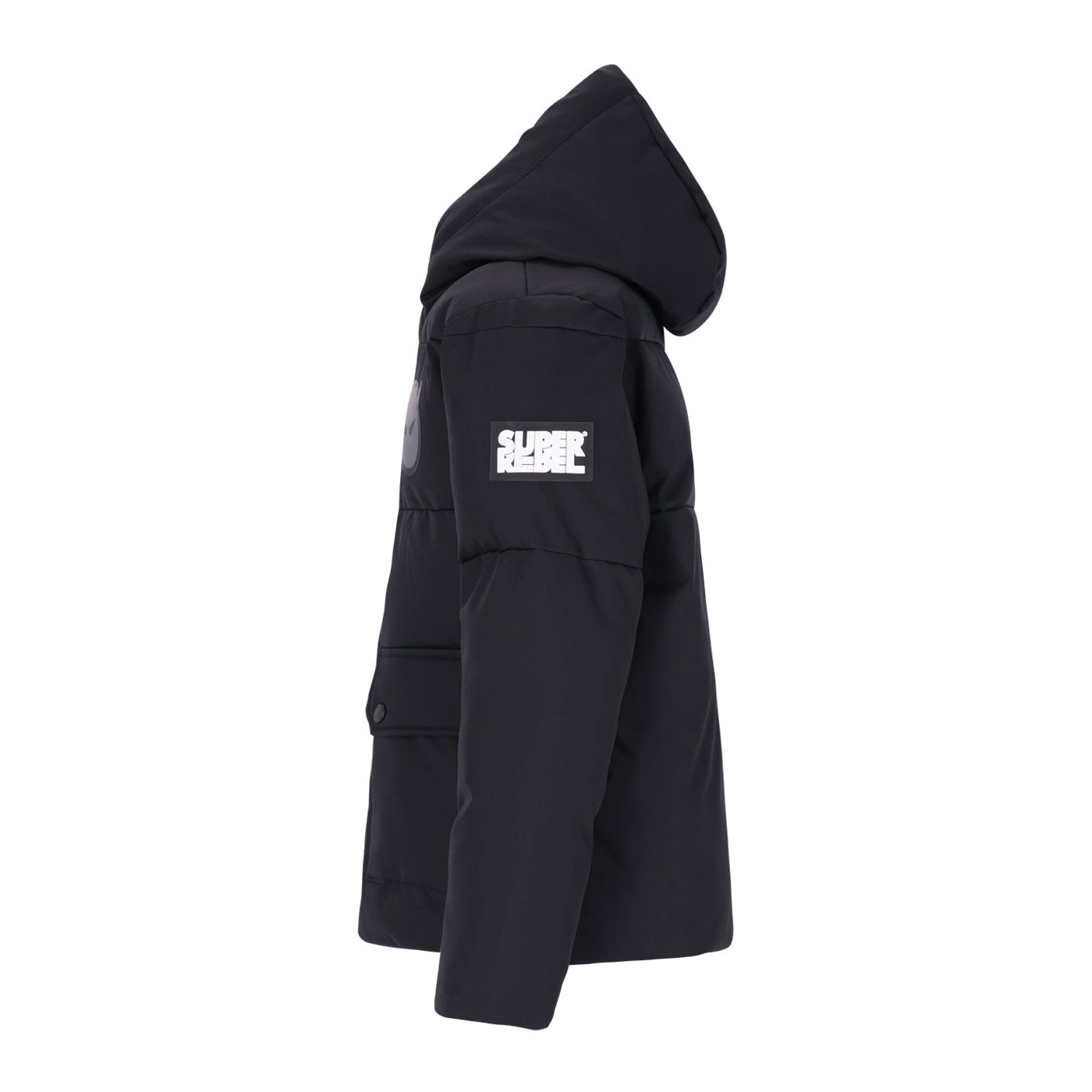 SUPER REBEL BOBB Boys Ski Jacket Black R609-6205 099 