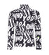 SUPER REBEL SPURT Ski Sport Jersey Pully Black&White R609-6402 086 