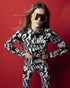 SUPER REBEL SPURT Ski Sport Jersey Pully Black&White R609-6402 086 