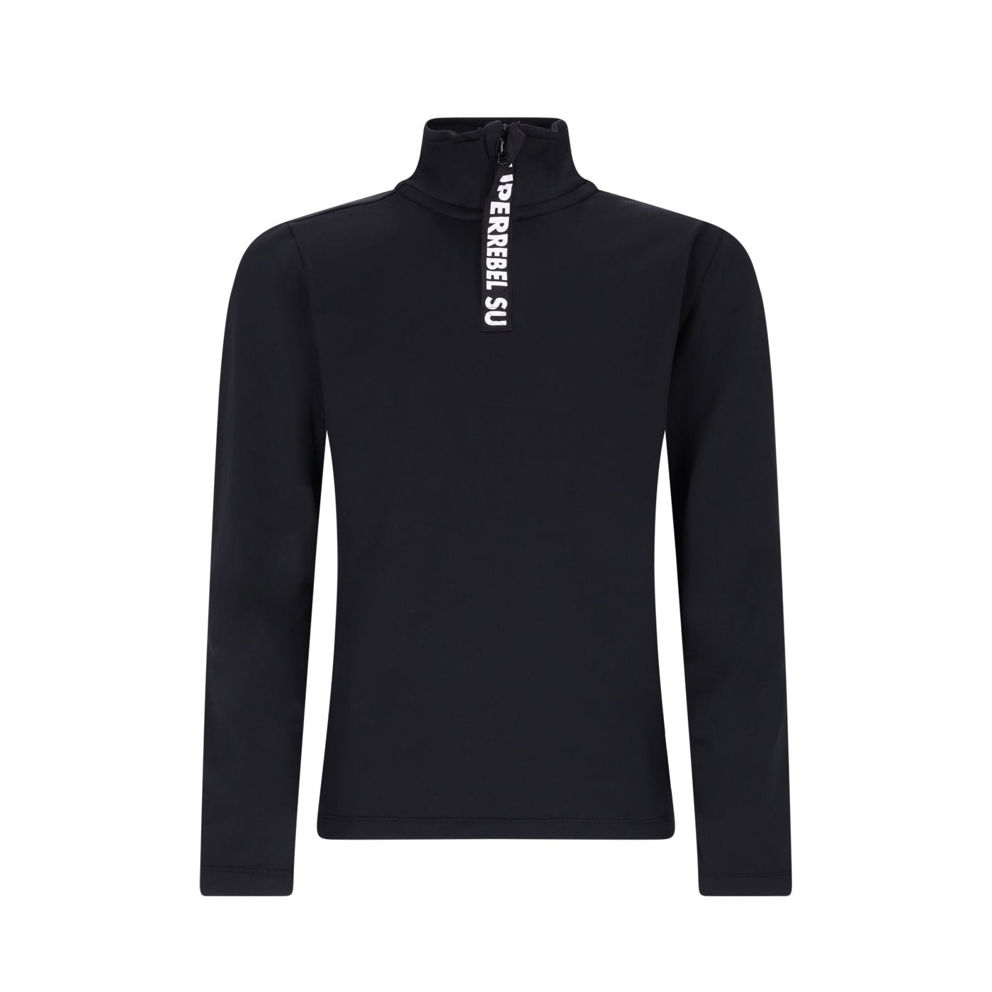 SUPER REBEL SPURT Ski Sport Jersey Turtle neck Pully Black R609-6402 099 