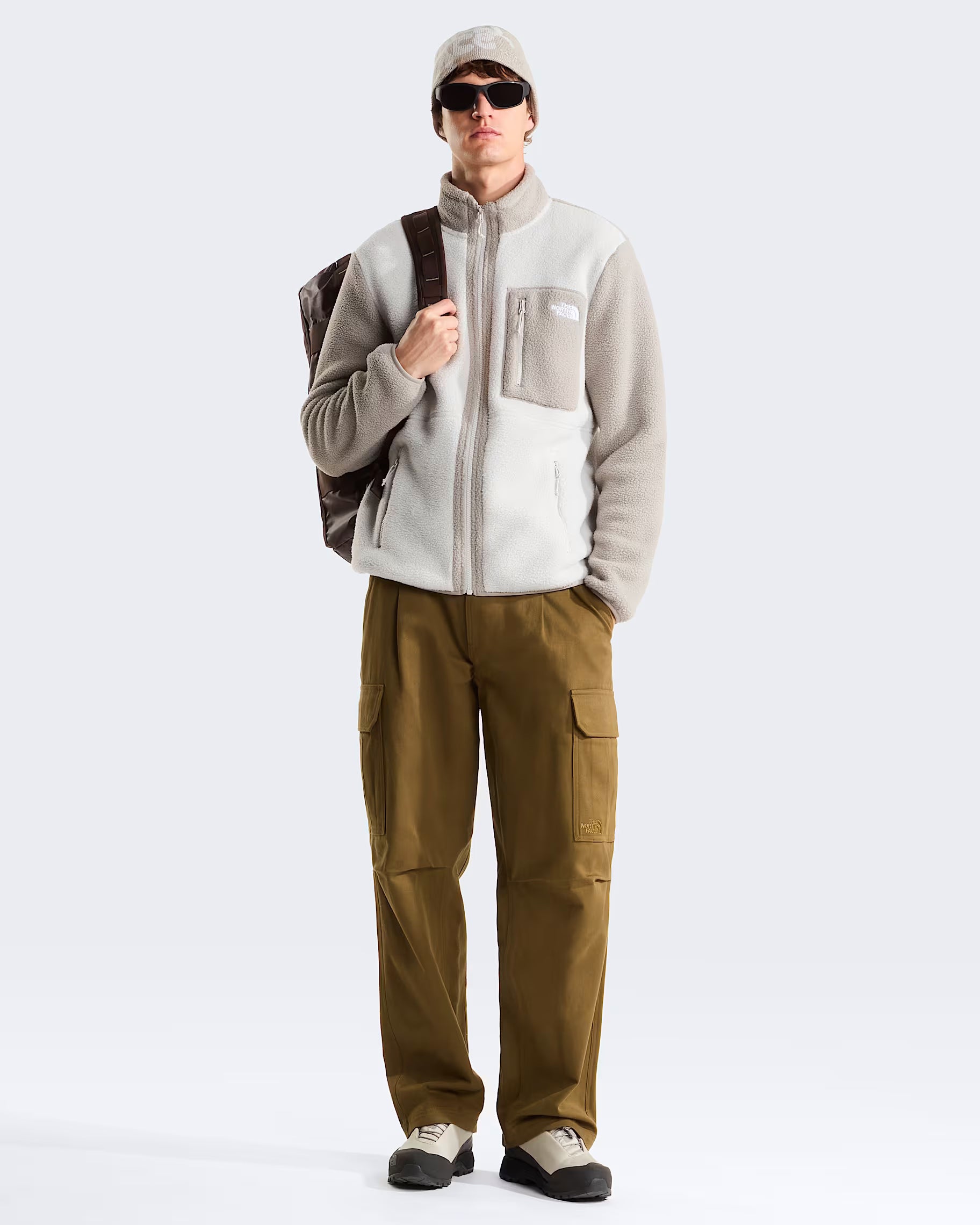 THE NORTH FACE Giacca in pile Yumiori con cerniera integrale da uomo NF0A883R P481 