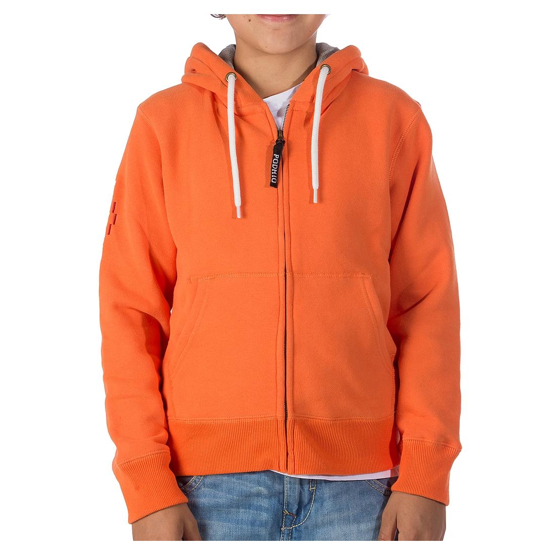 PODHIO PODHIO <BR/>FELPA AUTHENTIC 360 JUNIOR CON ZIP E CAPPUCCIO PD007 39 