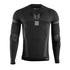 IRON-IC T-shirt manica lunga - uomo performance<BR/> 201658 BLACK 