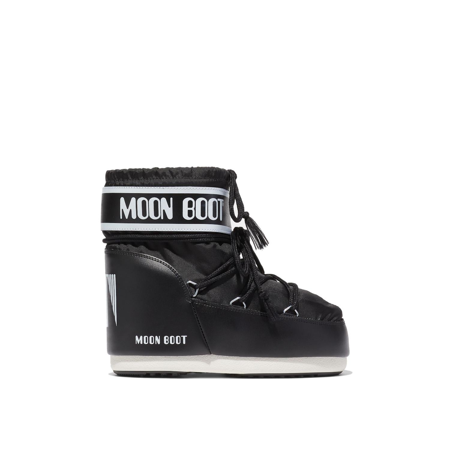 MOON BOOT ICON LOW NERO IN NYLON 1409340 N001 