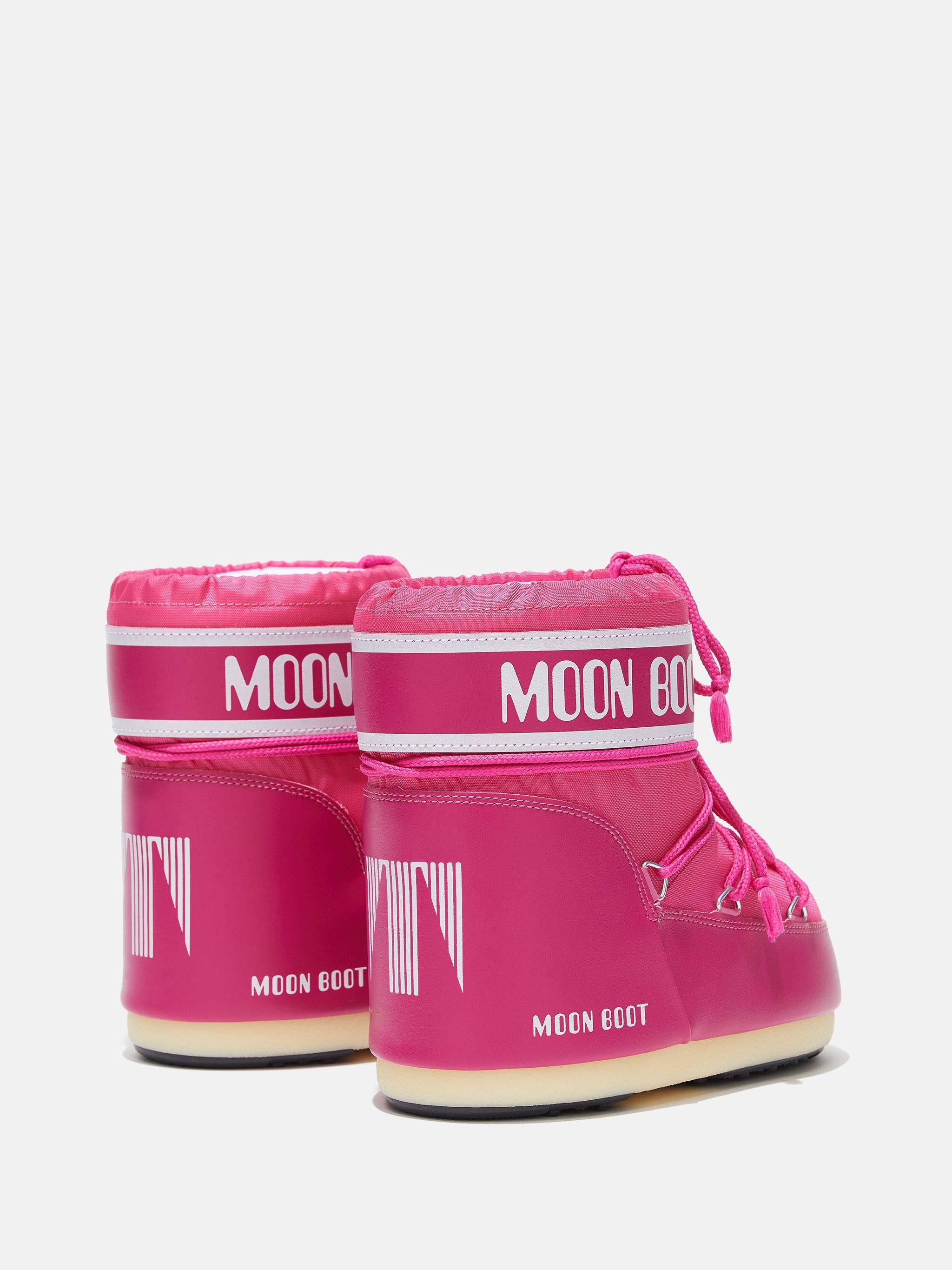 MOON BOOT ICON LOW FUCSIA IN NYLON 1409340 J003 