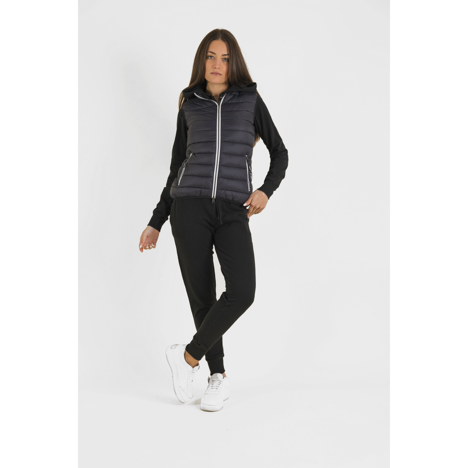 PODHIO GILET IN OVATTA DOWN IMITATION DONNA PD062 31 