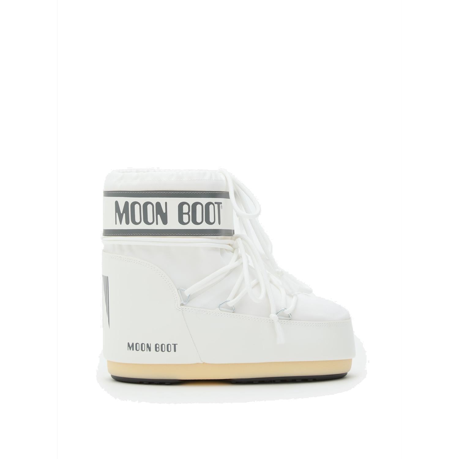 MOON BOOT ICON LOW BIANCO IN NYLON 1409340 A009 